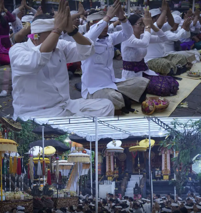Bupati Klungkung bersama Ny. Eva Satria muspayang sembah bakti serangkaian Pujawali di Pura Sad Kahyangan Goa Lawah, Desa Pesinggahan Screenshot_2026-07-13_094104.png