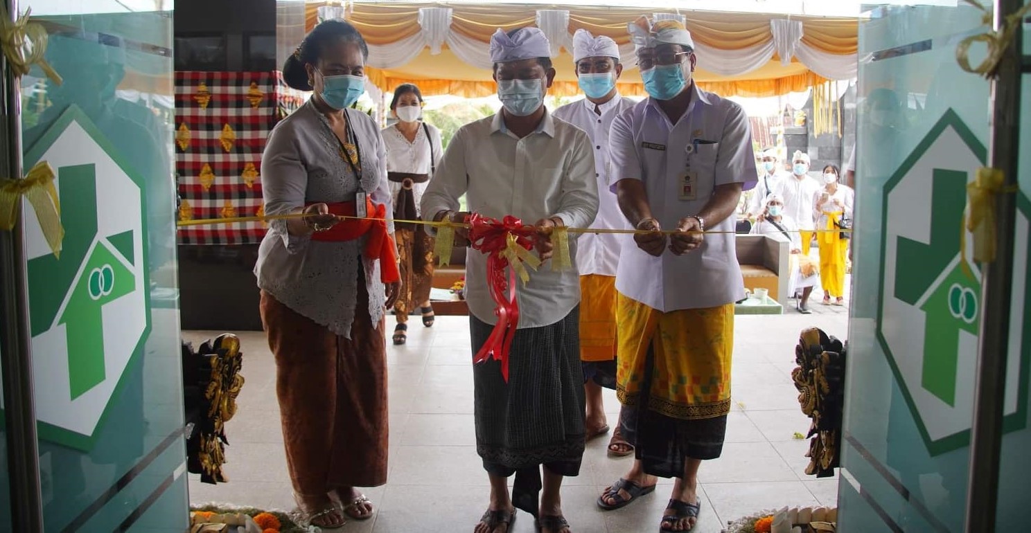 Bupati Suwirta Resmikan Gedung Baru Puskesmas Banjarangkan II