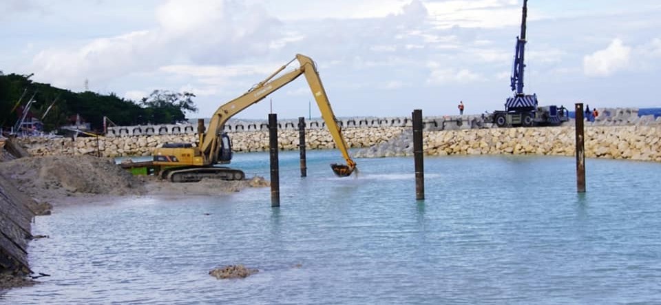 Progres Pelabuhan Sampalan Mencapai 51 Persen