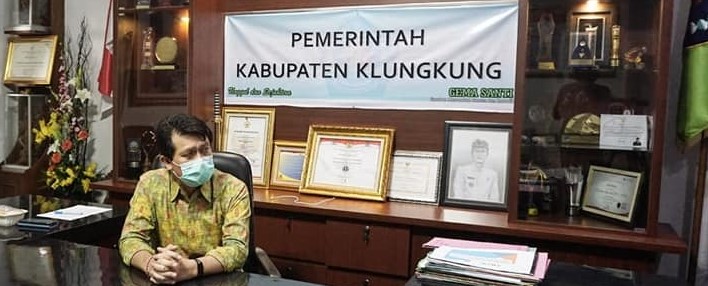 Video conference Pembahasan Penanganan Covid-19 dan Pemulihan Sektor Pariwisata di Bali