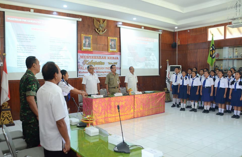 PMI Klungkung Gelar Mukerkab Tahun 2018