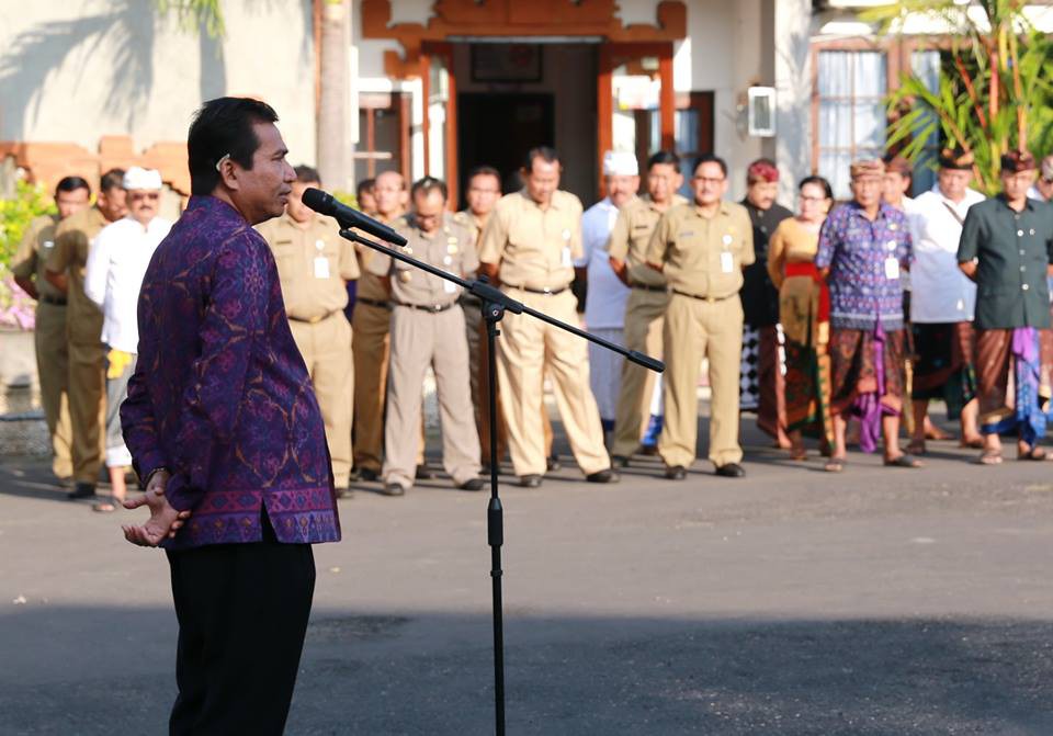 Pjs Bupati Ingatkan ASN Jaga Netralitas dan Sikap Profesionalisme,Tiga ASN Klungkung Diganjar Sanksi