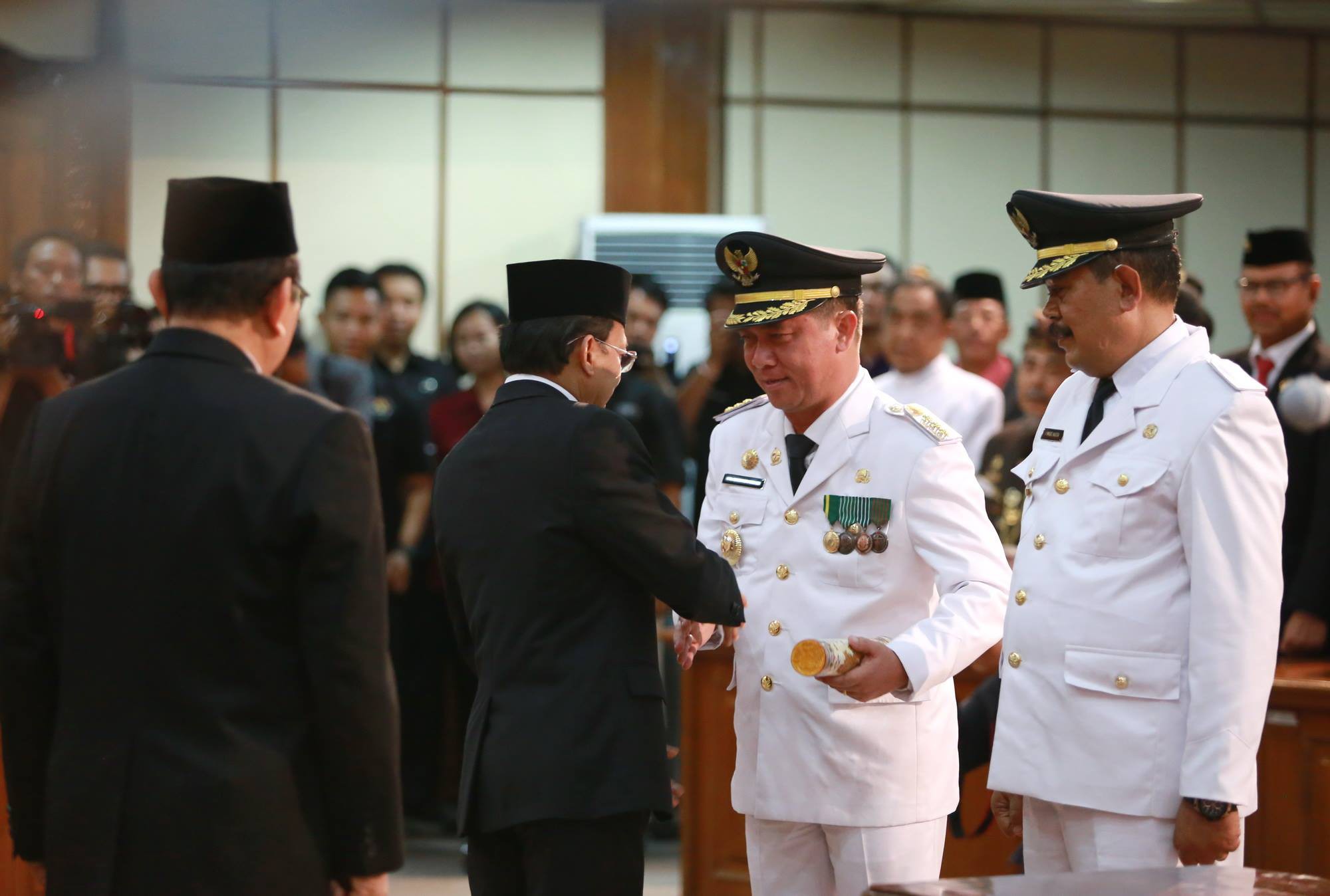 Pelantikan Bupati dan Wakil Bupati Klungkung masa jabatan 2018-2023
