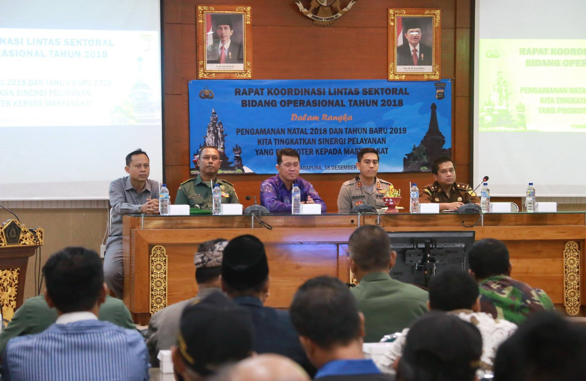 Rapat Koordinasi (Rakor) lintas sektoral 