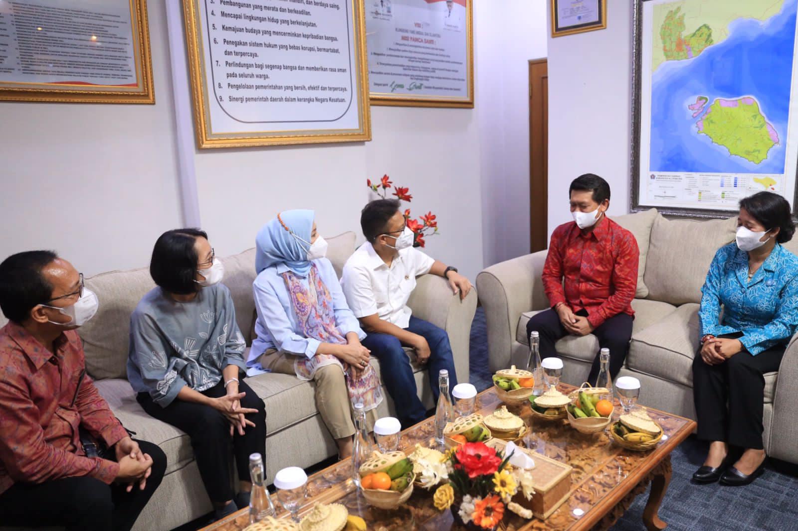 Menteri Kesehatan RI Budi Gunadi Sadikin Kunjungi Kabupaten Klungkung