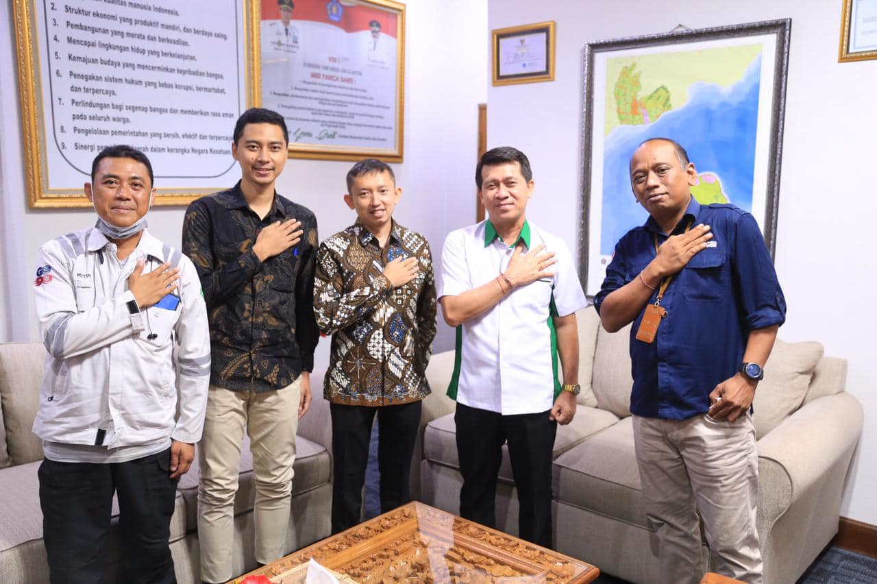 Bupati Suwirta menerima Audiensi PT Indonesia Power