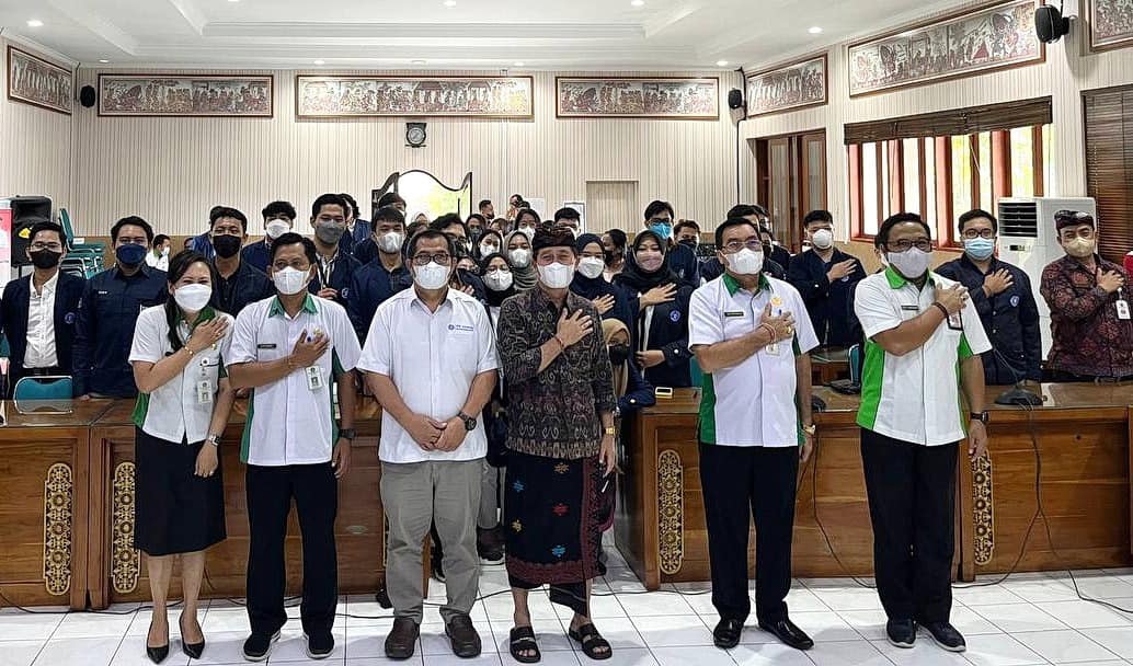 Bupati Suwirta Terima Mahasiswa KKN Tematik IPB 2022