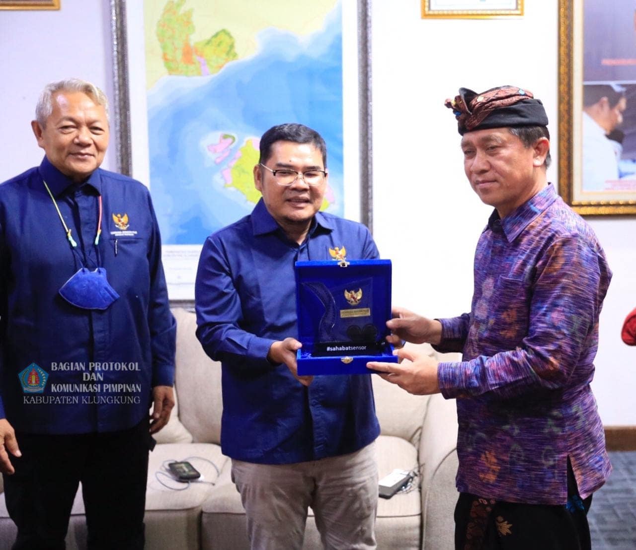 Bupati Suwirta Terima Audiensi Lembaga Sensor Republik Indonesia
