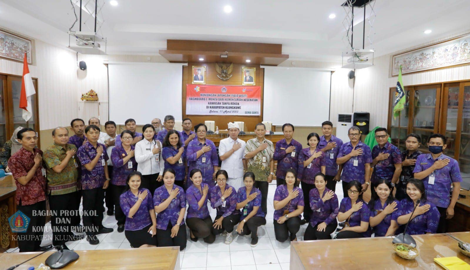 Klungkung Jadi Contoh Penerapan Dashboard E-Monev Kawasan Tanpa Rokok