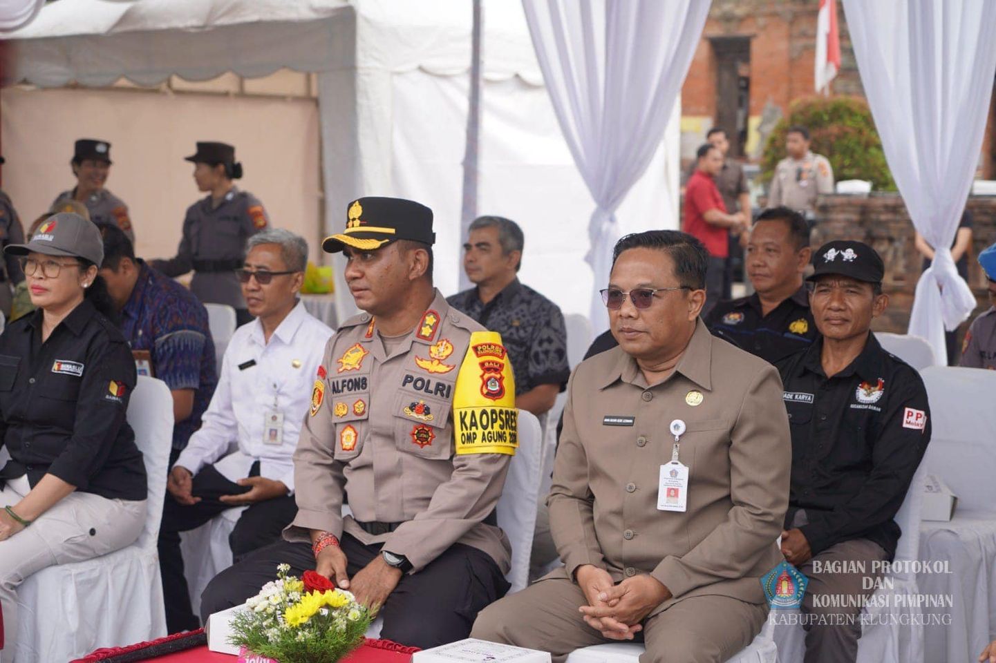 Sekda Agung Lesmana Hadiri Apel Gelar Pasukan OPS Mantap Praja Agung 2024 