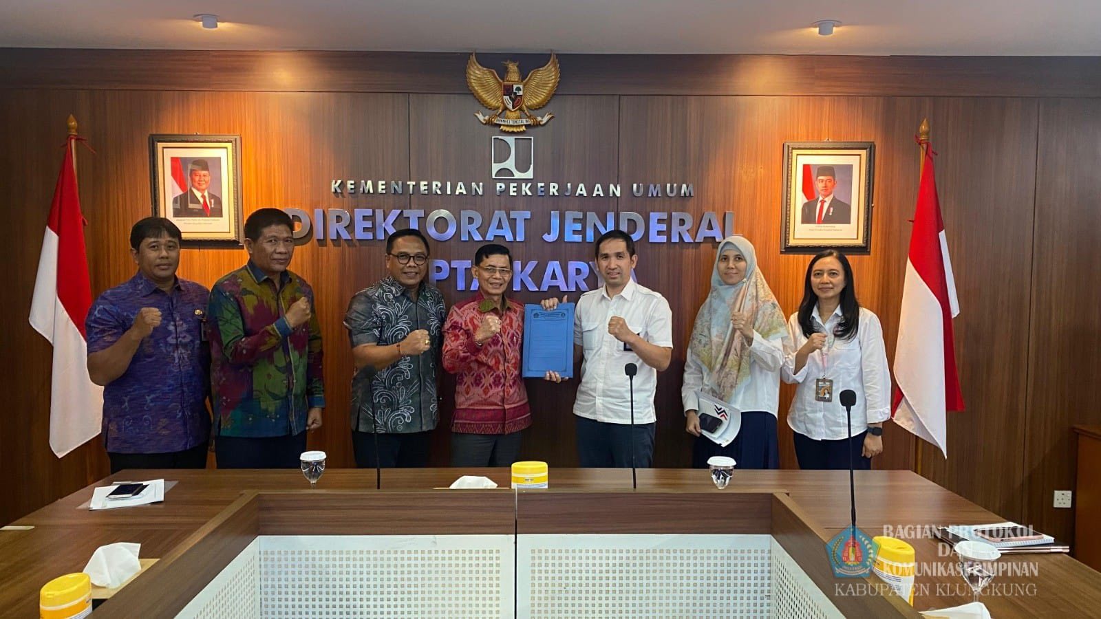 Pemkab Klungkung Sampaikan Usulan Air Minum di Nusa Penida ke Kementerian PUPR