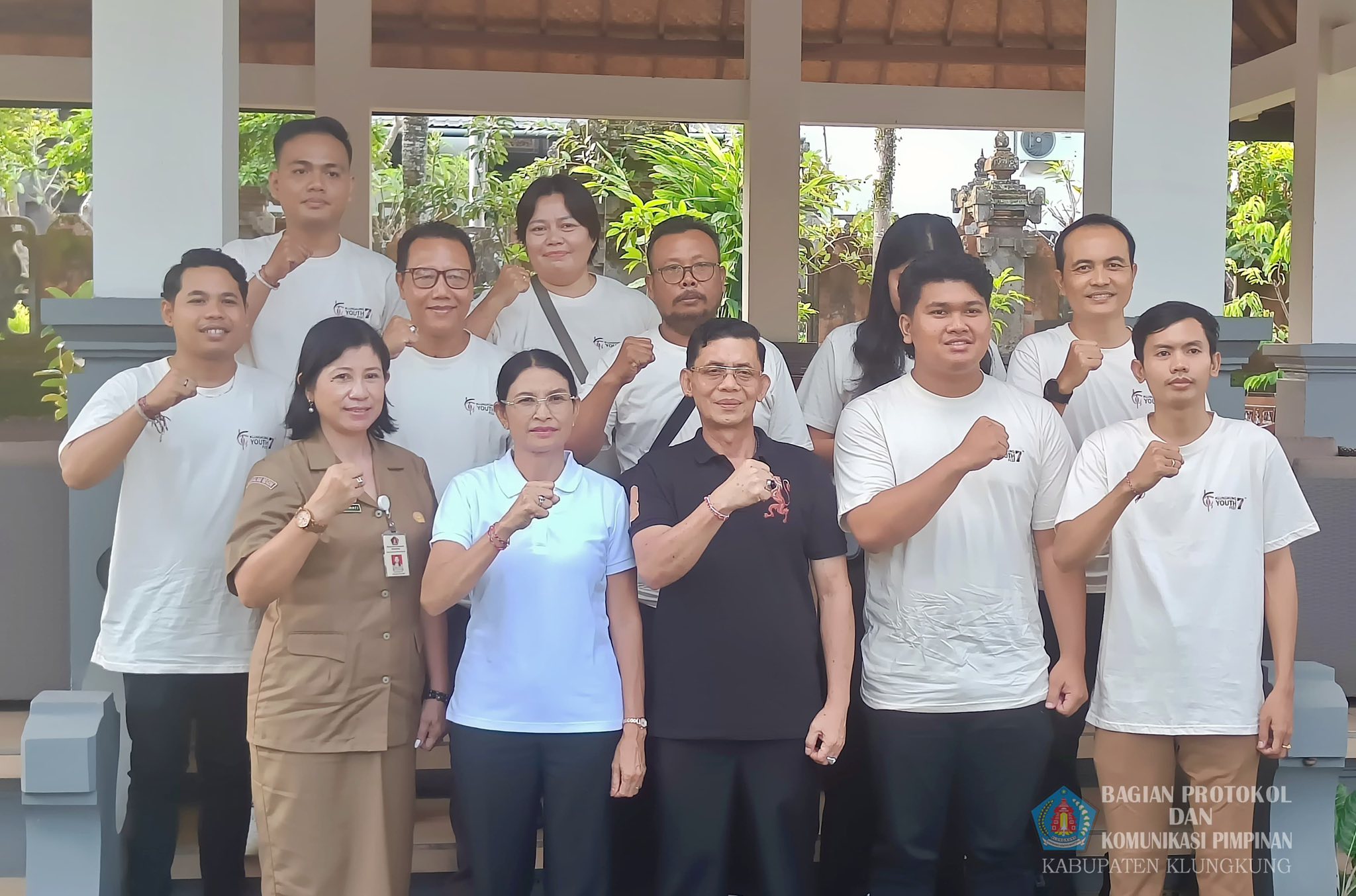 Bupati Satria terima Audiensi KNPI Kabupaten Klungkung
