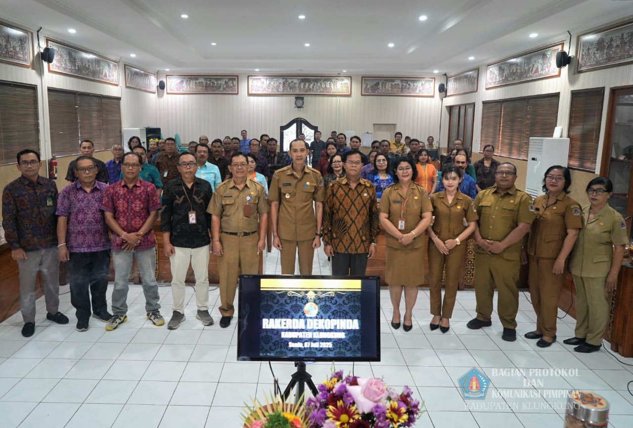 Pembukaan Rakerda Dekopinda Kabupaten Klungkung 