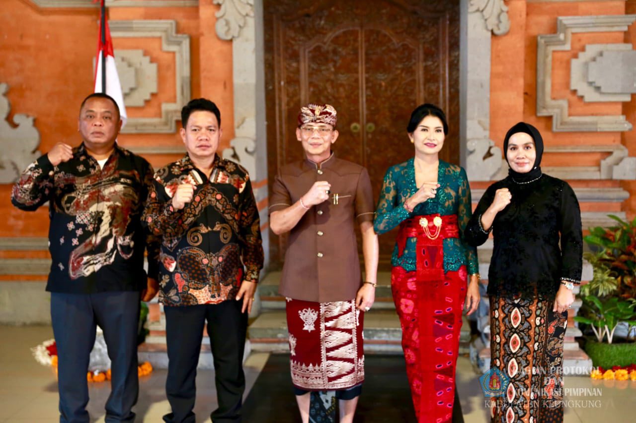 Bupati Satria Hadiri Acara Pisah Sambut Kepala Kejaksaan Negeri Klungkung