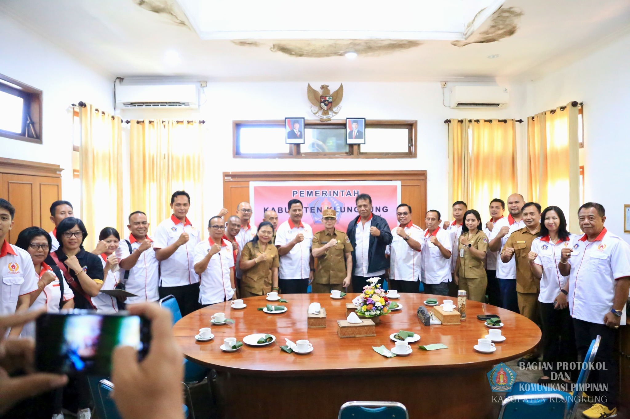 Bupati Satria Terima Audiensi Koni Klungkung