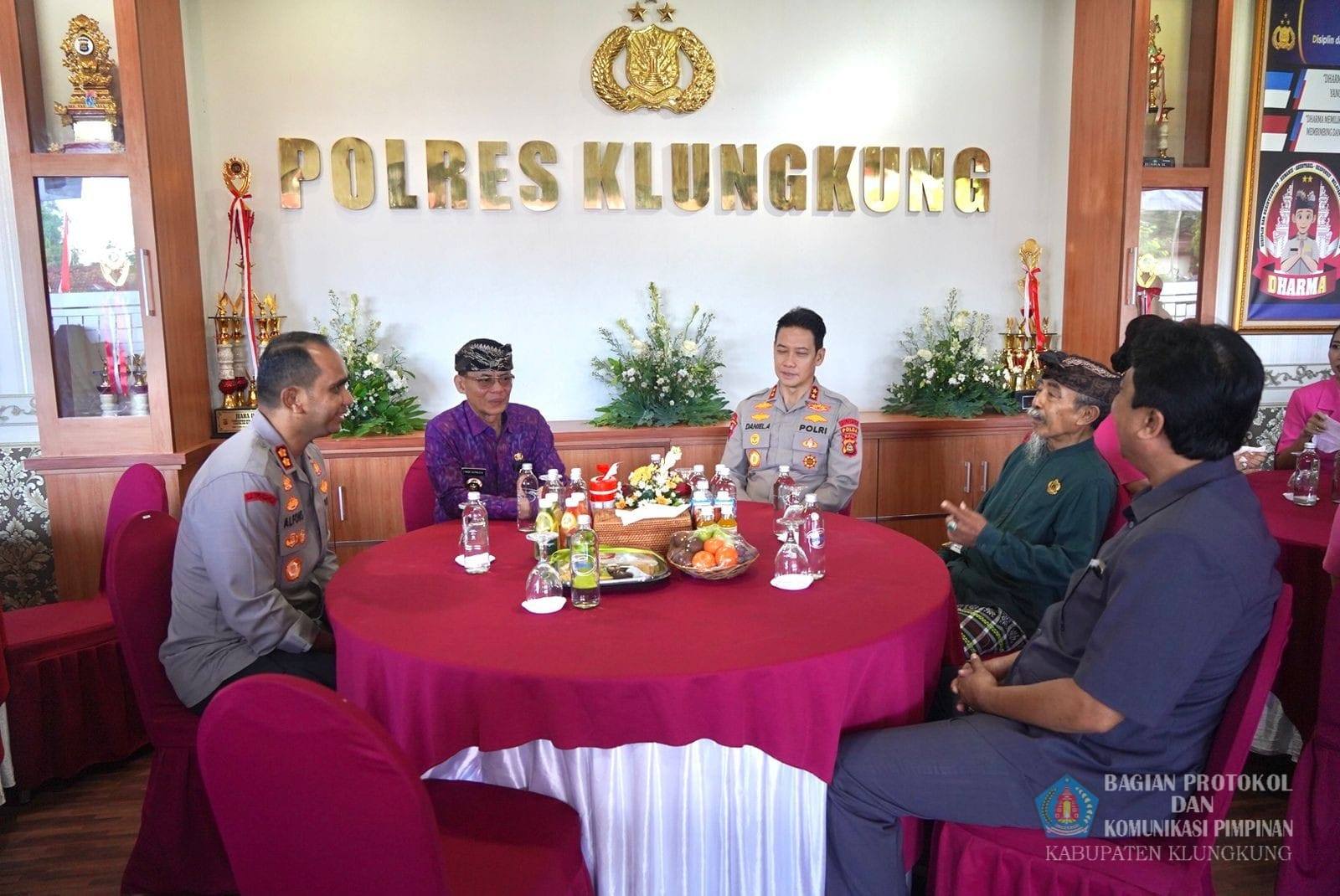 Bupati Satria Sambut Kunjungan Kerja Kapolda Bali