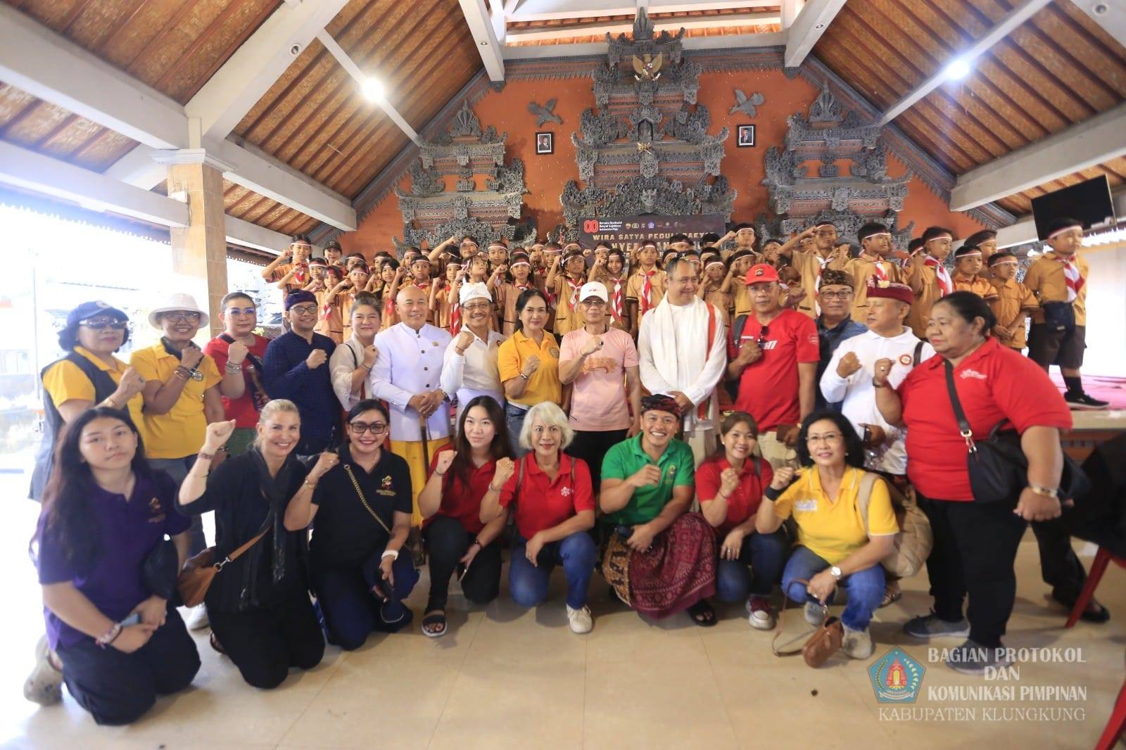 Bupati Satria Apresiasi Pelaksanaan Kegiatan Bakti Sosial Komunitas Gema Perdamaian