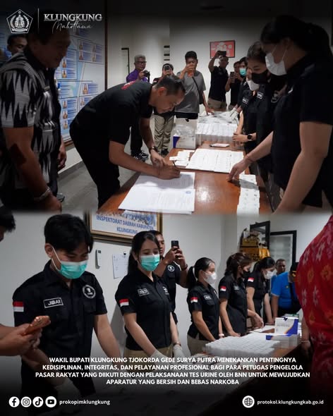Wakil Bupati Klungkung melakukan peninjauan pengelolaan pasar Semarapura, Galiran, dan pasar Kusamba
