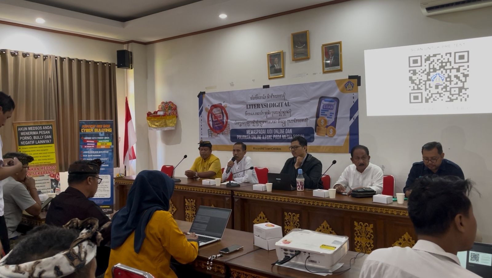 Diskominfos Provinsi Bali Gelar Literasi Digital di Klungkung: Waspadai Judi Online dan Pinjaman Online Ilegal