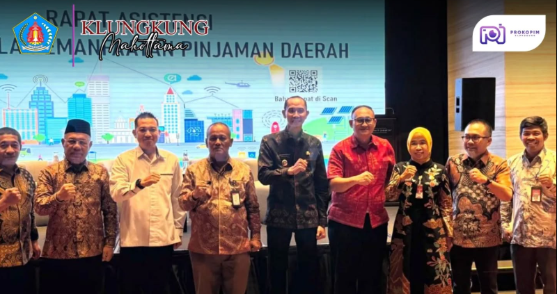 Perkuat tata kelola pinjaman Wakil Bupati Klungkung menghadiri rapat Asistensi