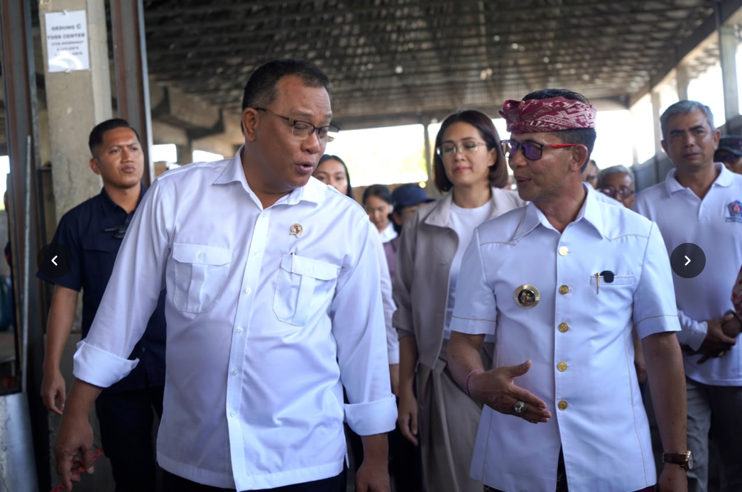 Bupati Satria Sambut Menteri LH di TOSS Center, Klungkung Siap Jadi Percontohan Pengelolaan Sampah Nasional