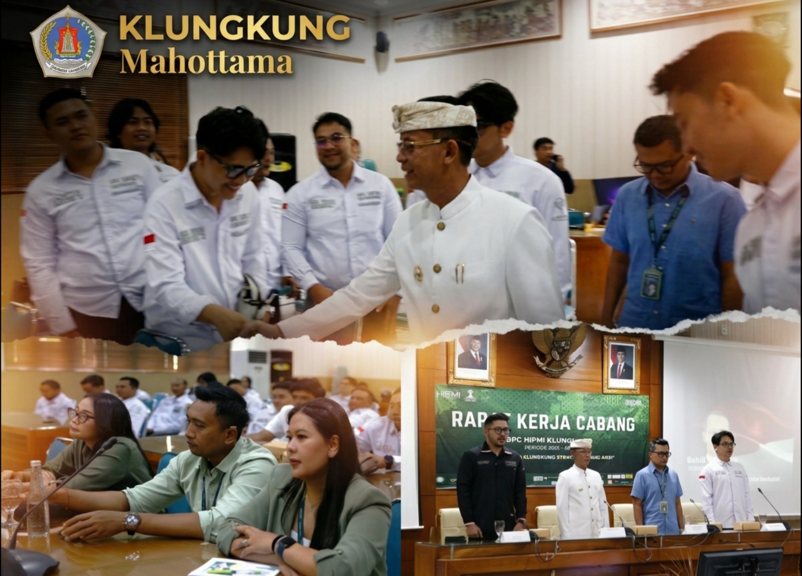 Bupati Satria Dorong HIPMI Jadi Mitra Strategis Perkuat Ekonomi Klungkung