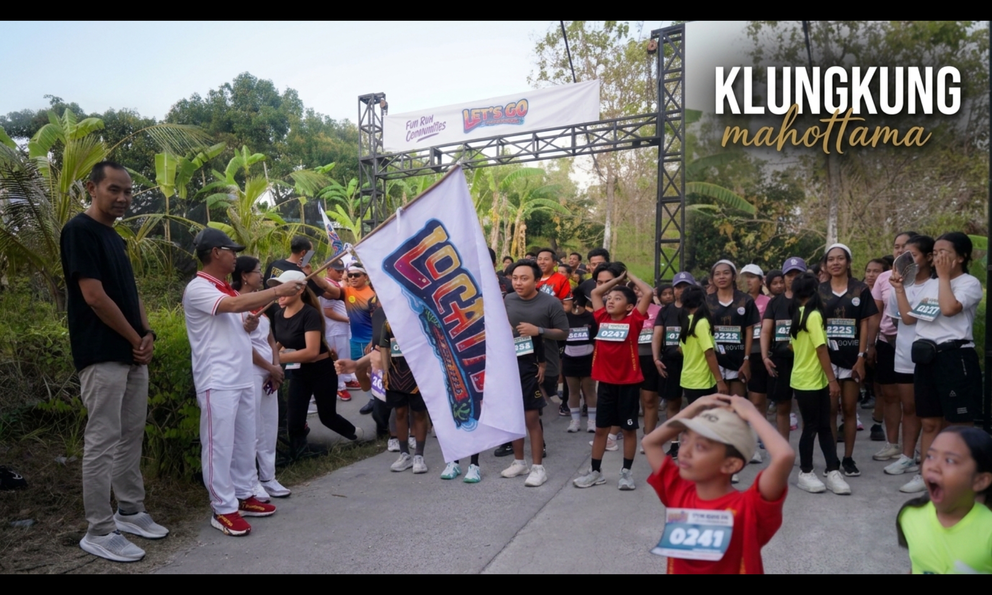 Tingkatkan Promosi Wisata Nusa Penida, Bupati Satria Lepas Ratusan Peserta Fun Run Locatide Festival 2026