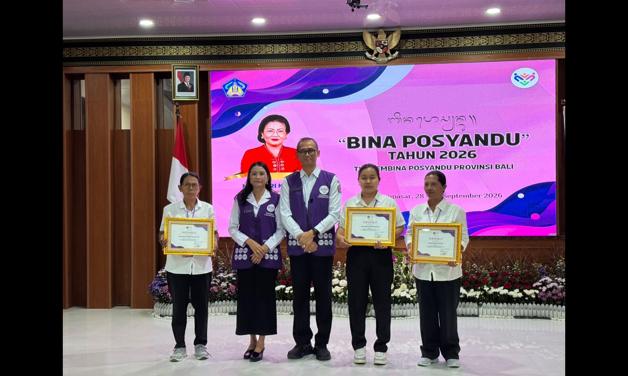 iga Hari Pelatihan, Kader Posyandu Klungkung Diperkuat Untuk Implementasi 6 SPM