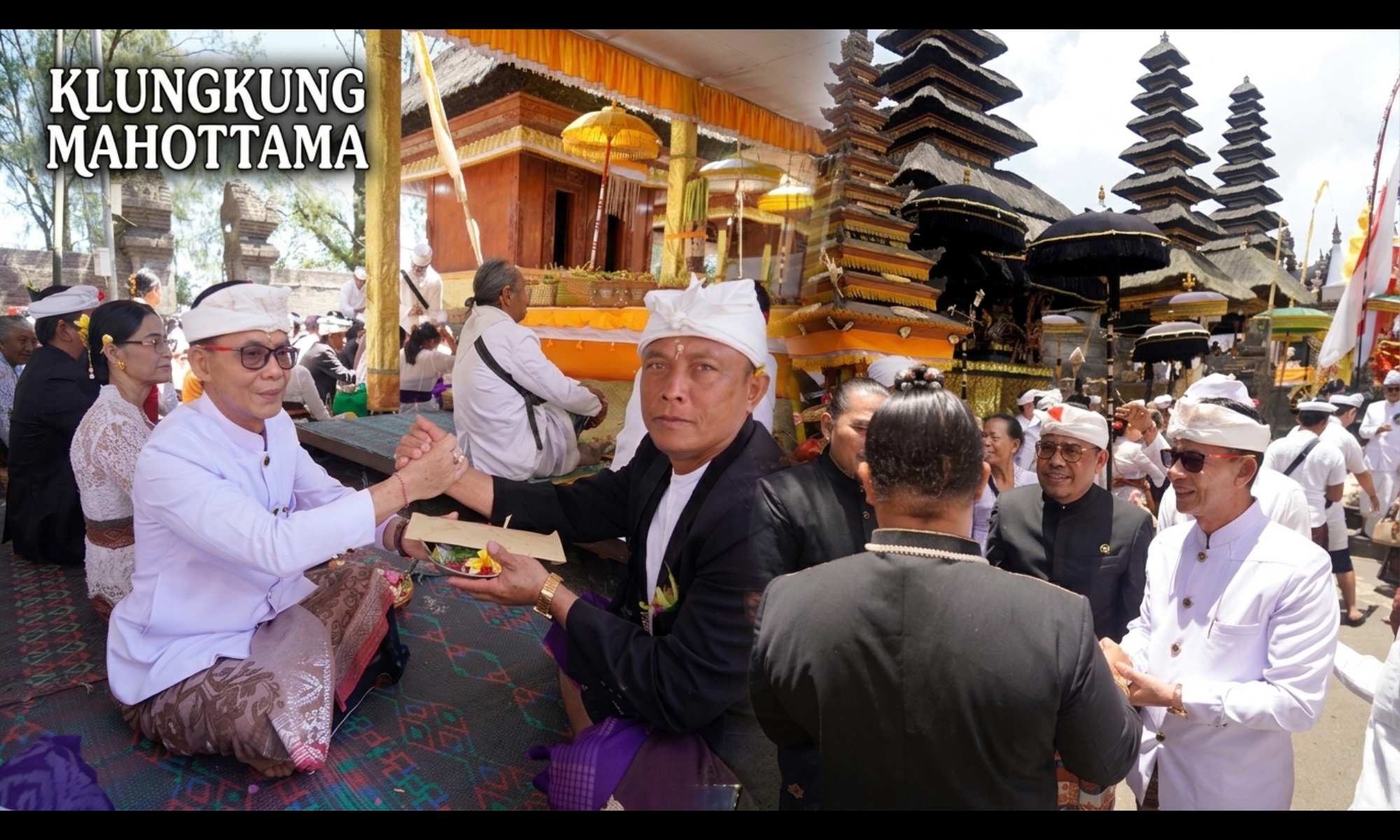 Pemkab Klungkung Ngaturang Bakti Penganyar di Empat Pura Kahyangan Jagat di Kintamani, Bangli